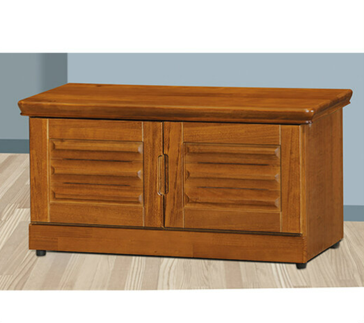 F318-3 樟木色3尺坐鞋櫃