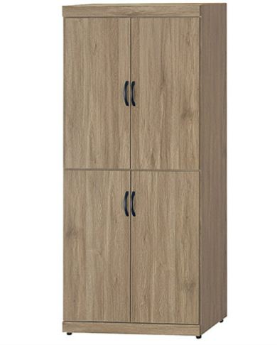 F313-4 灰橡色3*6尺高鞋櫃