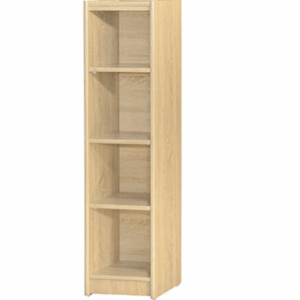 F256-19 梧桐色4格開放書櫃