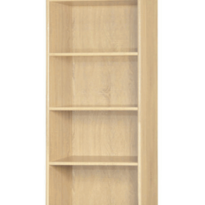 F257-19 梧桐色4格開放書櫃