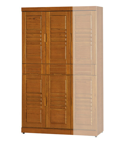 F310-5 樟木色2.5尺高鞋櫃