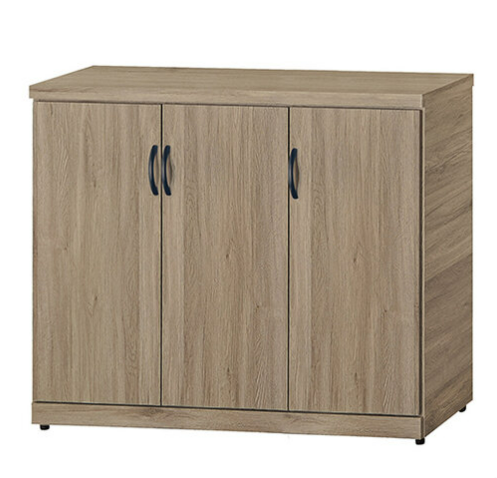 F313-6 灰橡色4尺中高鞋櫃