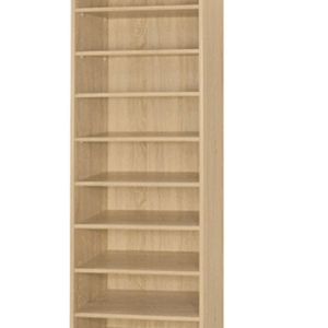 F320-4 原切橡木2*6尺鞋櫃