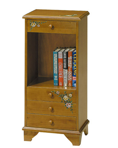 F326-4 四抽櫃 茶色