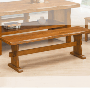 F329-5 松木鋼絲紋長椅 DIY