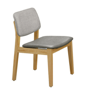 F341-3 本色餐椅 耐抓皮墊