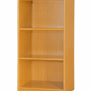 F257-21 赤陽色3格開放書櫃