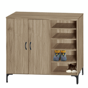 F314-6 灰橡4尺鞋櫃 腳DIY