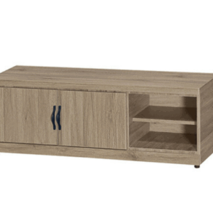 F318-7 灰橡色4尺坐式鞋櫃