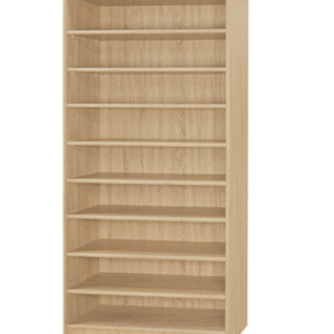 F320-5 原切橡木3*6尺鞋櫃