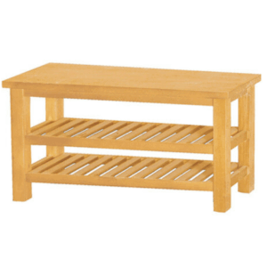 F322-5 #3本色3尺坐鞋架