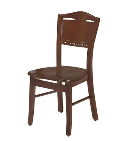 F340-11 新法式淺胡桃色餐椅 板面