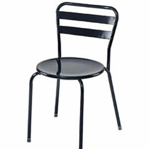 F351-2 黑色冰淇淋椅 ⊙可疊