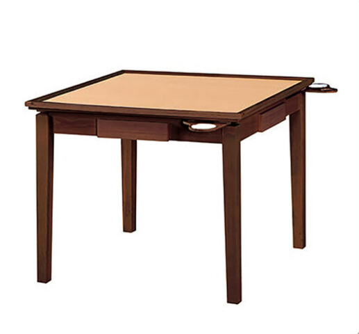 F346-2 胡桃色3*3尺麻將桌