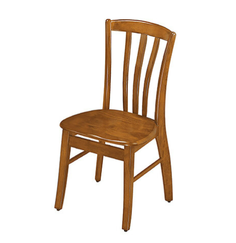 F340-2 柚木色餐椅