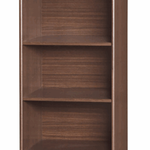 F257-22 胡桃色3格開放書櫃