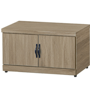 F318-8 灰橡色2.7尺座鞋櫃