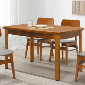 F332-2 紐松全實木餐桌