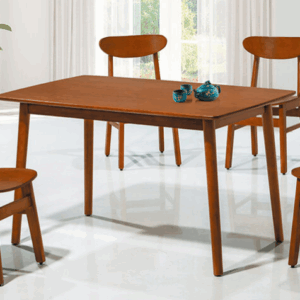 F334-5 T13080A柚木長方桌