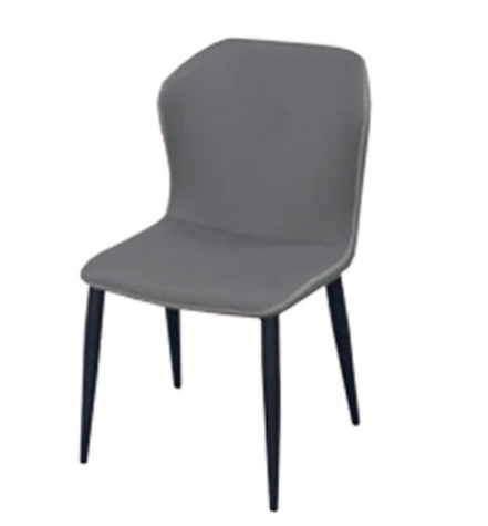 F347-11 深灰蝴蝶椅 科技皮