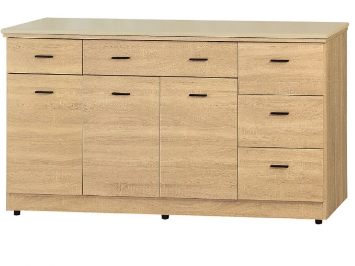 F297-14 北原5尺收納櫃 下座 12MM白岩板