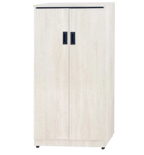 F317-8 耀眼原切白鞋櫃 格板夾板