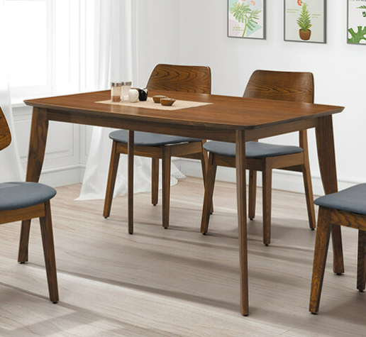 F332-3 紐松全實木餐桌