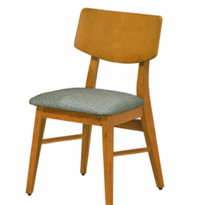 F340-10 北歐大方橡木餐椅 耐抓皮墊