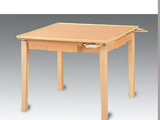 F346-3 本色3*3尺麻將桌