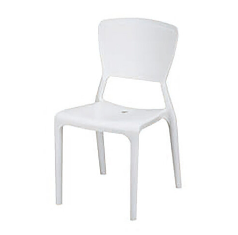 F348-3 白色牛頓椅