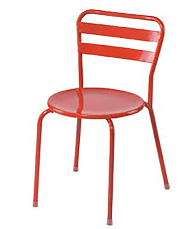 F351-3 紅色冰淇淋椅