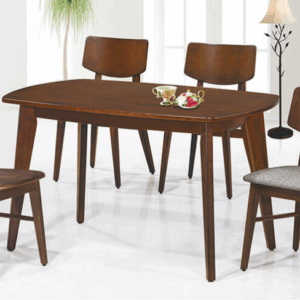 F333-3 北歐胡桃4尺餐桌 DIY