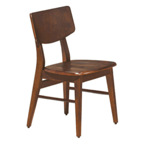 F340-15 北歐大方胡桃餐椅