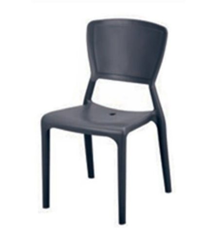 F348-4 黑色牛頓椅