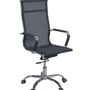 F353-4 8021#辦公椅 網布、電鍍腳