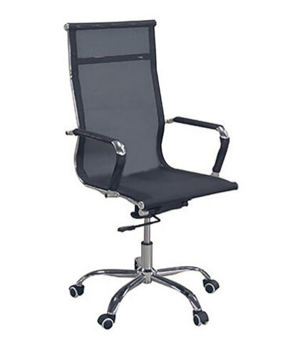 F353-4 8021#辦公椅 網布、電鍍腳