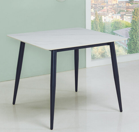 F339-5 #600型 3尺鐵腳餐桌 不組裝 組裝+200 DIY岩板12mm、