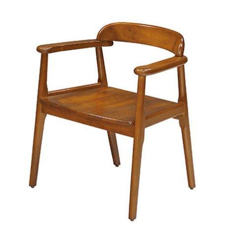 F341-13 CA-1507A柚木色餐椅