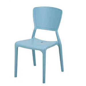 F348-5 灰藍色牛頓椅