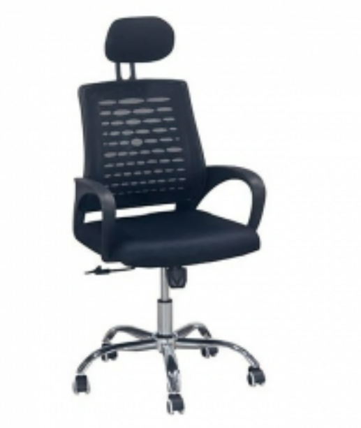 F353-5 8010#辦公椅 ＊網布+電鍍腳