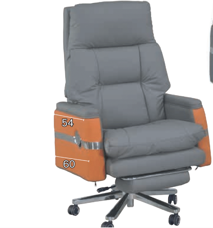 F526-1 A9953辦公椅 灰+橘