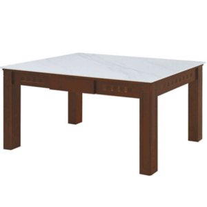 F330-8 白岩板全實木餐桌