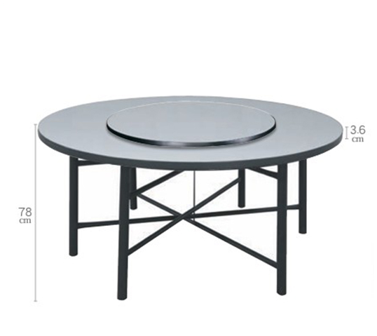 F345-8 碎石白十字鐵腳桌 5尺圓桌 3尺轉盤.鋁圈1.5尺 4尺/4.5尺/5尺腳*4/6尺腳*6