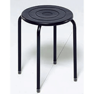 F351-7 黑色烤漆響凳 8分管