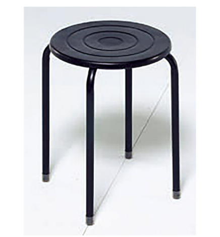 F351-7 黑色烤漆響凳 8分管