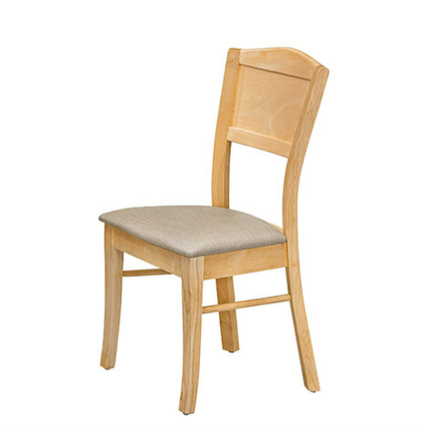 F341-18 微笑本色高背餐椅
