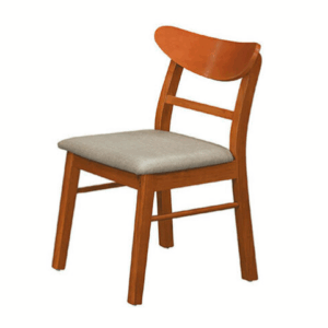 F341-19 微笑柚木餐椅