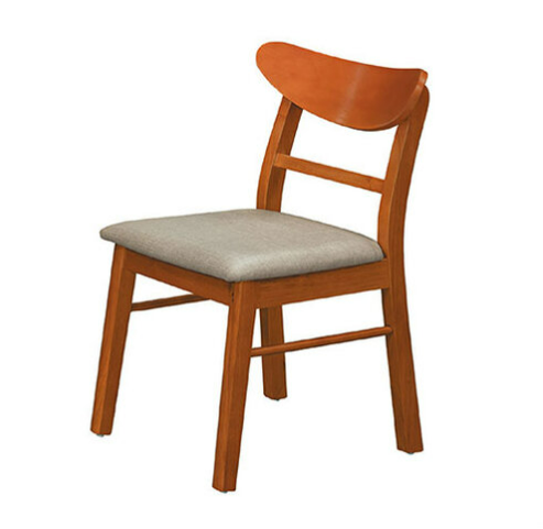 F341-19 微笑柚木餐椅