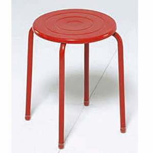 F351-8 紅色烤漆響凳 8分管