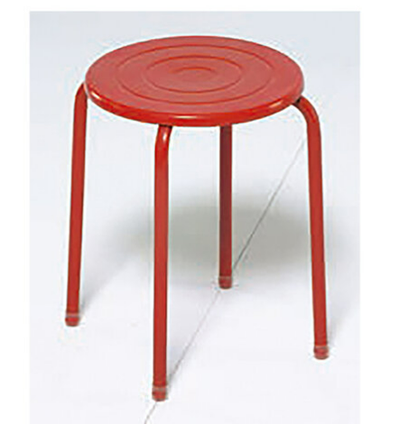 F351-8 紅色烤漆響凳 8分管